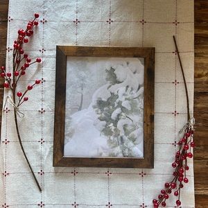 Vintage Farmhouse Christmas Holiday Decor Frame